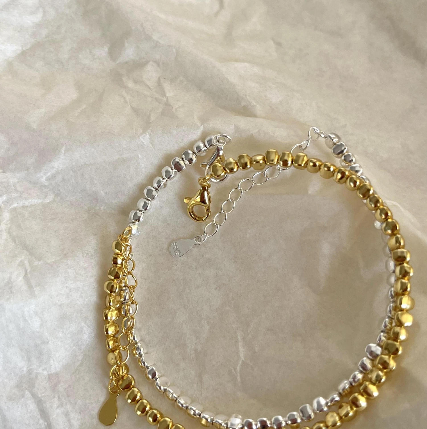 Elegant Solid Color Sterling Silver Handmade Bangle 4 Elegant Solid Color Sterling Silver Handmade Bangle - Image 4