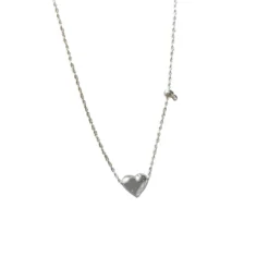 IG Style Heart Shape Sterling Silver Plating Pendant Necklace -Deals Glis Jewel Store 1681126643927748608