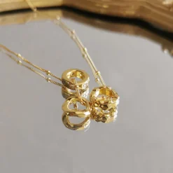 Retro Lady Round Solid Color Sterling Silver Plating Inlay Zircon Pendant Necklace 11 Retro Lady Round Solid Color Sterling Silver Plating Inlay Zircon Pendant Necklace -Deals Glis Jewel Store 1681126737766912000