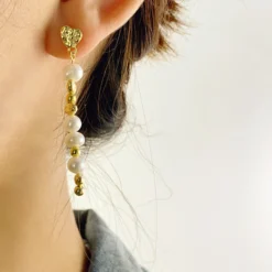 1 Pair Sweet Heart Shape Beaded Plating Freshwater Pearl Sterling Silver Drop Earrings 8 1 Pair Sweet Heart Shape Beaded Plating Freshwater Pearl Sterling Silver Drop Earrings -Deals Glis Jewel Store 1681499878661951488