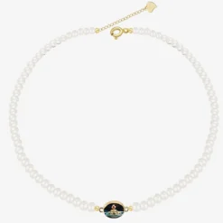 Lady Star Freshwater Pearl Sterling Silver Beaded Plating Necklace -Deals Glis Jewel Store 1681500212381749248