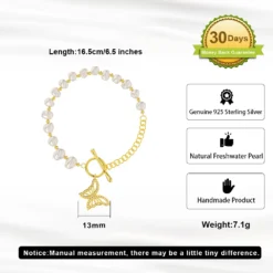 Modern Style Shiny Animal Butterfly Freshwater Pearl Sterling Silver Toggle Plating Inlay Zircon 14K Gold Plated Bracelets 10 Modern Style Shiny Animal Butterfly Freshwater Pearl Sterling Silver Toggle Plating Inlay Zircon 14K Gold Plated Bracelets -Deals Glis Jewel Store 1681942521359503361