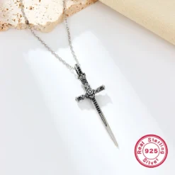 Retro Lady Cross Sterling Silver Plating White Gold Plated Pendant Necklace 10 Retro Lady Cross Sterling Silver Plating White Gold Plated Pendant Necklace -Deals Glis Jewel Store 1682292280582606848