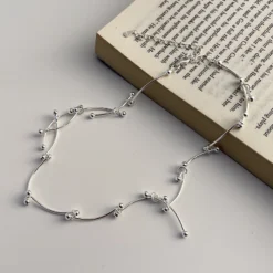 Lady Ball Sterling Silver Plating Necklace -Deals Glis Jewel Store 1682602948162621440