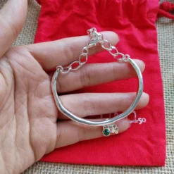 Chinoiserie Flower Artificial Crystal Silver Plated Wholesale Bangle 6 Chinoiserie Flower Artificial Crystal Silver Plated Wholesale Bangle -Deals Glis Jewel Store 1682607953074589696