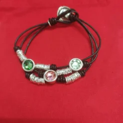 Commute Round Crystal Leather Rope Wholesale Bracelets 11 Commute Round Crystal Leather Rope Wholesale Bracelets -Deals Glis Jewel Store 1682608168632455168