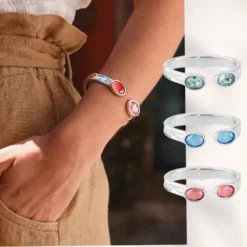 Sweet Water Droplets Artificial Crystal Silver Plated Wholesale Cuff Bracelets 11 Sweet Water Droplets Artificial Crystal Silver Plated Wholesale Cuff Bracelets -Deals Glis Jewel Store 1682608402636869632 1