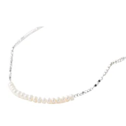 Lady Solid Color Freshwater Pearl Copper Beaded Plating Necklace -Deals Glis Jewel Store 1682610822393761792