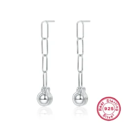 1 Pair Commute Round Inlay Sterling Silver Freshwater Pearl White Gold Plated Drop Earrings 19 1 Pair Commute Round Inlay Sterling Silver Freshwater Pearl White Gold Plated Drop Earrings -Deals Glis Jewel Store 1683331810106413056 1