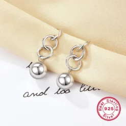 1 Pair Commute Round Inlay Sterling Silver Freshwater Pearl White Gold Plated Drop Earrings 16 1 Pair Commute Round Inlay Sterling Silver Freshwater Pearl White Gold Plated Drop Earrings -Deals Glis Jewel Store 1683331810232242176